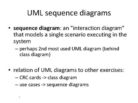 System Sequence Diagrams Recap When To Create Ssd