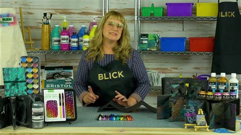 Metallic Shadow Book Lesson Plan Blick Art Materials Youtube