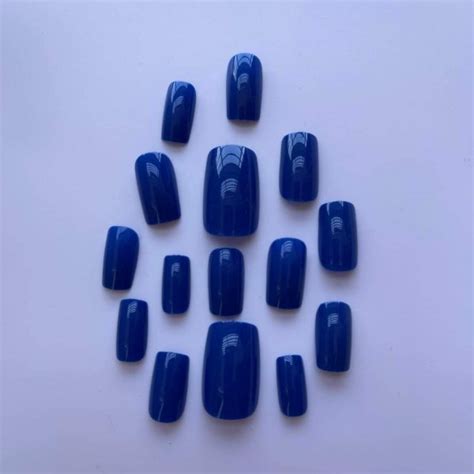 Press On Nails In Bangladesh Glamscape Electric Blue