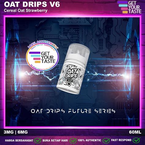 Jual Liquid Oat Drips V6 Future Series 60ML By JVS X Steam Queen