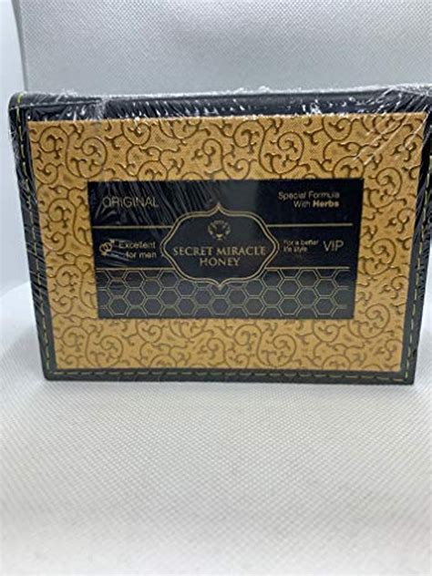 Secret Miracle Honey For Men Golden Pack Vip 12 Servings