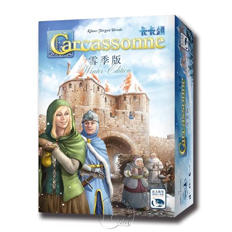 【新天鵝堡桌遊】卡卡頌 雪季版 Carcassonne Winter Edition－中文版 Pchome 24h購物