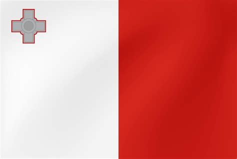 Vector Bandeira Nacional De Malta Ilustra O Para Eventos Tradicionais