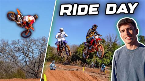 Huge Ride Day At Our Compound Big Whips And Supercross Practice