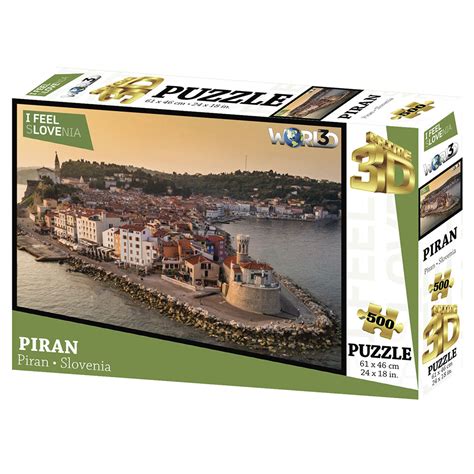 Sestavljanka 3D 500 Piran PETKA