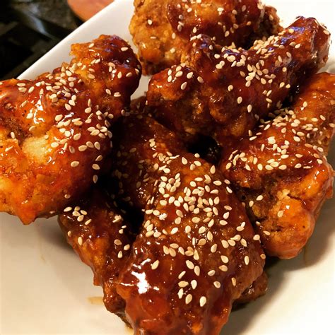 The Best Sesame Chicken Korean Fried Style Pressure Luck Cooking