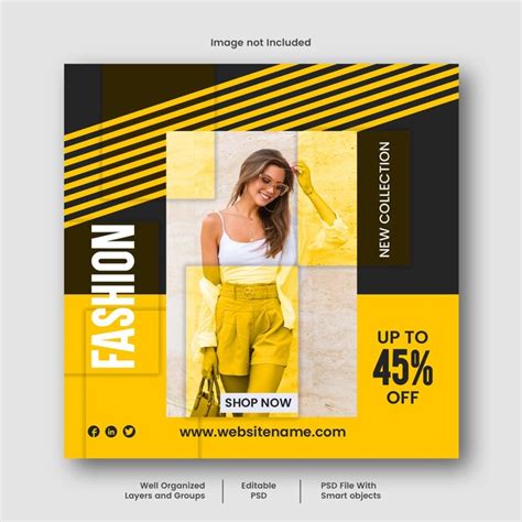 Premium PSD Psd Fashion Sale Instagram Post And Social Media Banner