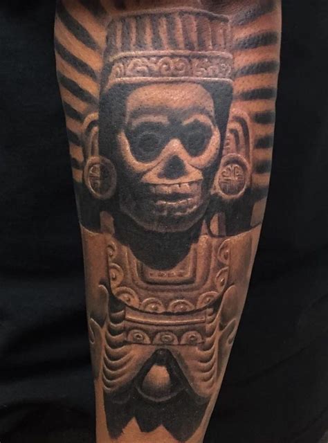 50 Of The Best Aztec Tattoos Tattoo Insider Aztec Tattoo Aztec Tattoo Designs Aztec Tattoos