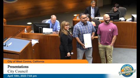 The City Of West Covina April City Council Meeting Youtube