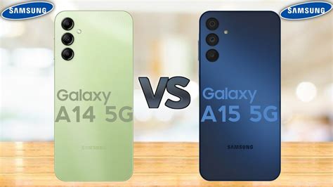 Samsung Galaxy A14 5g Vs Samsung Galaxy A15 5g Youtube