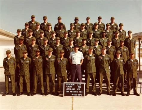 1970 79 Lackland Afb Tx 1976 Lackland Afb Squadron 3711 Flight 165 The Military Yearbook