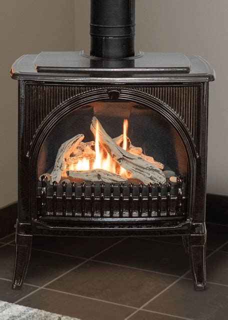 Valor Madrona Freestanding Gas Stove Vaglio Fireplace