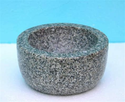 Mynaksha Pure Granite Stone Mortar And Pestle Set Kalvam Kharad