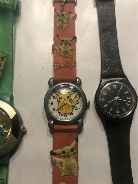 Mavin Vintage 80s Watch Lot Swatch Power Rangers Pokémon Pikachu 90s