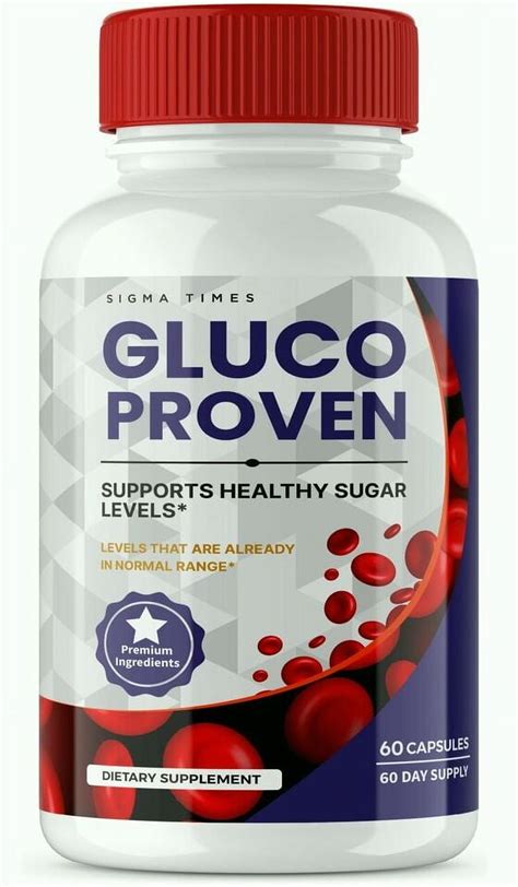 Gluco Proven Capsules Gluco Proven Advanced Formula Supplement