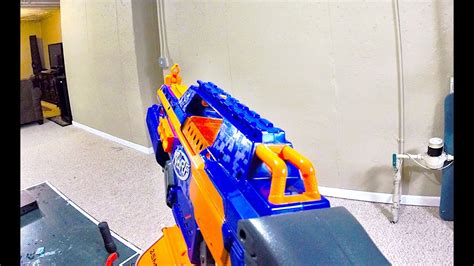 NERF WAR Rapidstrike Nerf War First Person View YouTube