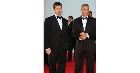 Brad Pitt And George Clooney Friendship Pictures Popsugar Celebrity Uk Photo 3