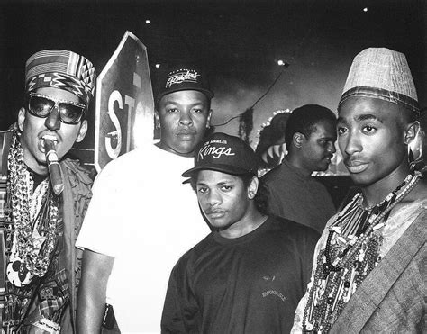 Shock G Dr Dre Eazy E And Tupac · 1991 Roldschoolcool