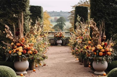 Wedding Decoration Floral Decor And Event Celebration Autumnal