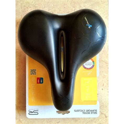 Selle Royal Ellipse Relaxed Comfort Saddle Sports Equipment Bicycles