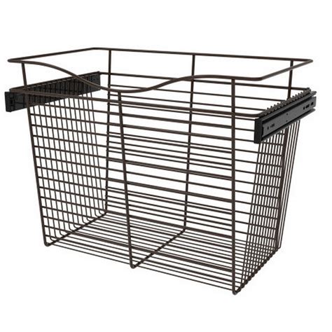 Rev A Shelf Cb Orb Pull Out Wire Closet Basket W X D X