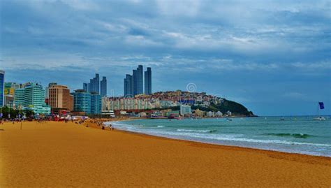 South Korean Beach Editorial Image Image Of Asia Relax 36345955