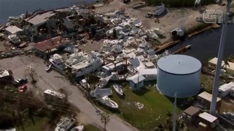 Imagens Aéreas Mostram Destruição Nas Ilhas De Florida Keys Nos Eua