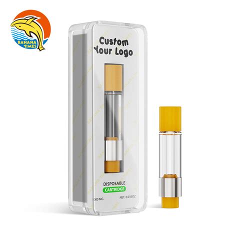 Custom Logo 510 Empty Vape Carts Cartridges 2000mg All Glass 1ml Vape