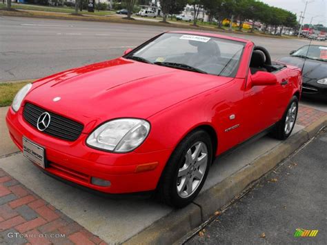 Magma Red Mercedes Benz Slk Kompressor Roadster