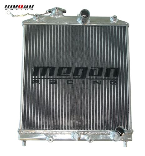 Megan Racing High Performance Aluminum 2 Rows Radiator For 92 00 Honda