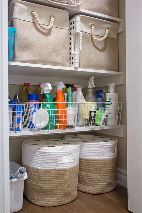 Organize Linen Closet