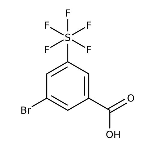 3 Bromo 5 Pentafluorothio Benzoic Acid 97 Thermo Scientific