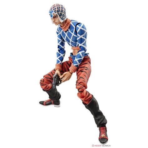 Figure Guido Mista And Sex Pistols Jojos Bizarre Adventure Part 5 Super Action Statue Meccha Japan