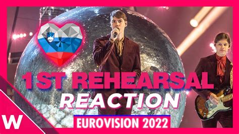 Slovenia First Rehearsal Lps Disko Eurovision 2022 Reaction