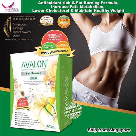 Avalon Fat Burner Veg Caps Weight Loss Kurus Badan Sembelit