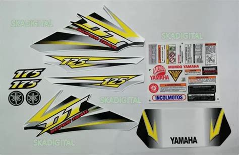 Kit Completo De Calcomanías Yamaha Dt 125 175 Modelo Nuevo Cuotas sin