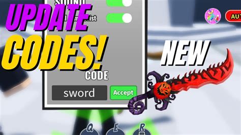 NEW UPDATE CODES Skibi EVENT Sword Warriors ROBLOX YouTube