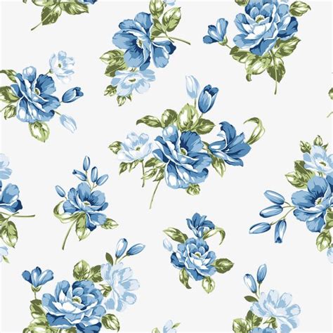 Fundo Azul Flores Azul Flores Background Imagem Png E Vetor Para