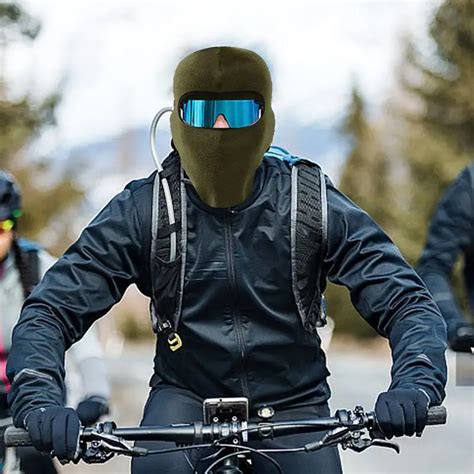 Мотоциклетная маска, Флисовая теплая маска на все лицо, сохраняющая ...