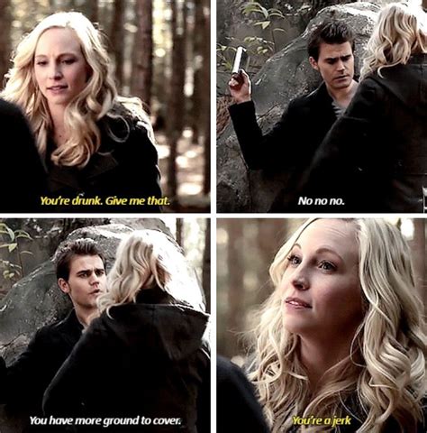 Stefan And Caroline Sweet Caroline Caroline Forbes Vampire Diaries Funny Vampire Diaries The