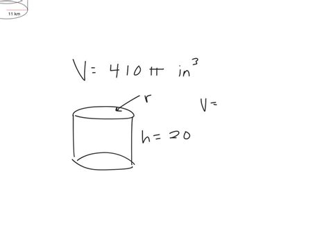 Volume of cylinder intro | Numerade