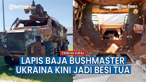 Rusia Pamer Bushmaster Seberat 15 Ton Ukraina Yang Keok Usai Ditembak