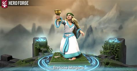 Bretonia Morgana Made With Hero Forge