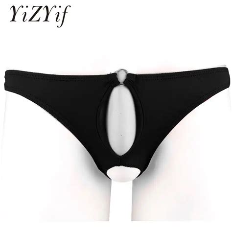 Gay Mens Lingerie Briefs Underwear Sissy Panties Soft Breathable Sheer