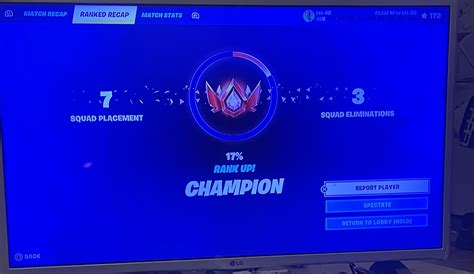 Finally Hit Champion Rank Rfortnitecompetitive