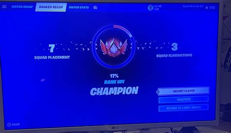 Finally Hit Champion Rank Rfortnitecompetitive