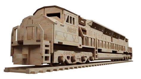 EMD Locomotive | Woodworking kits, Locomotive, Woodworking plans