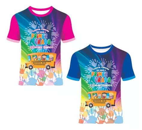 Franela Para Niños Camisa Promoción Primer Grado Graduacion MercadoLibre