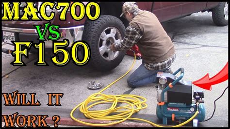 Can You Use A Makita Mac700 Air Compressor To Take F150 Wheels Off 140 Foot Pounds Youtube