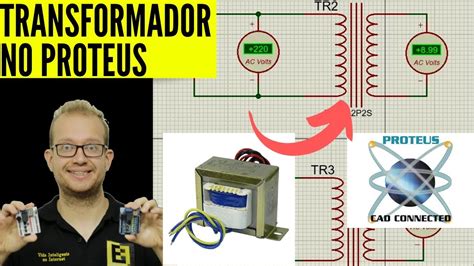 Como Usar O Transformador No Proteus Eletrônica Fácil Youtube